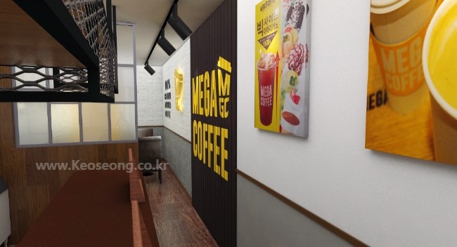 [투시도] MEGA COFFEE 노량진점 4