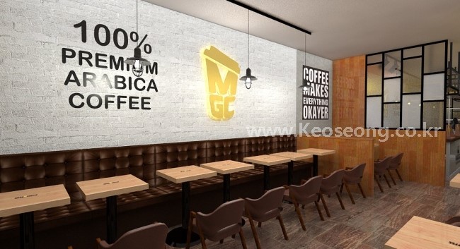 [투시도] MEGA COFFEE 세종점 4